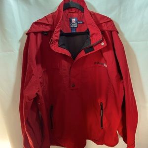 Chaps Ralph Lauren Red pullover windbreaker xxl mint condition